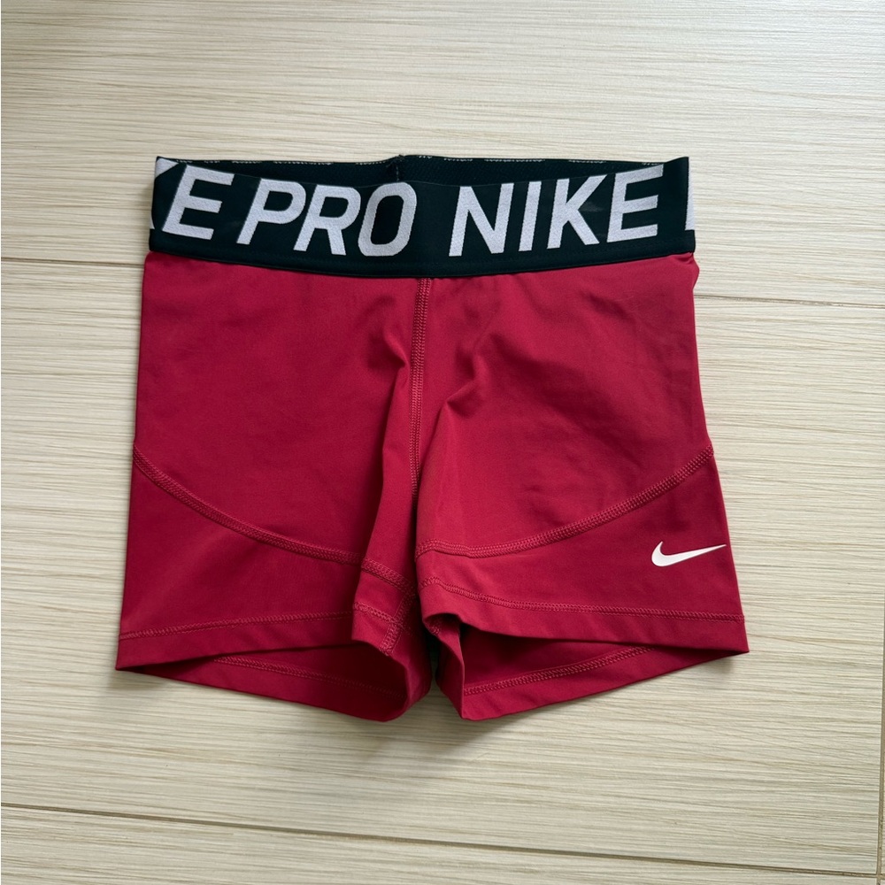 Nike Pro Red Shorts